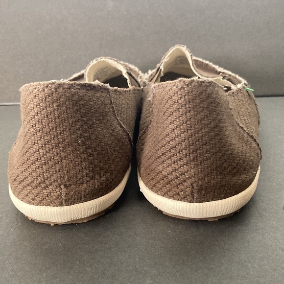 2 for $30 SANUK Shoes Rounder Hobo Mesh Men's Slip on Shoes Brown Men’s Size 8 - Picture 7 of 9
